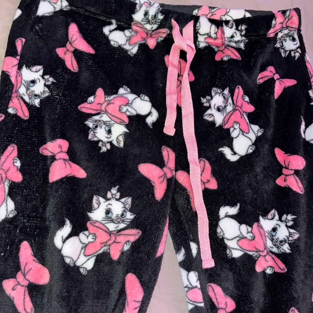 Disney Women's Pajama Pants - Black and Pink